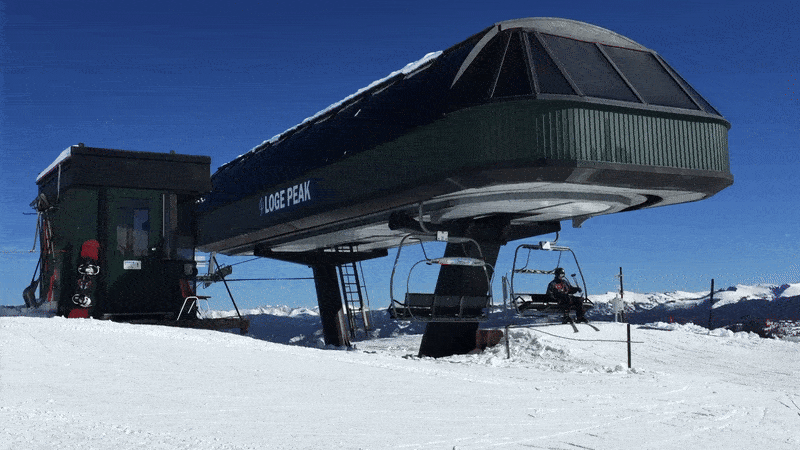 SMOOTH OPERATORS: IT'S THE LIFTIES' MOUNTAIN, THEY JUST LET US RIDE IT